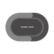 Tapis de bain absorbant et doux – Tapis de douche et de baignoire léger, compatible avec le salon, la chambre et toute la maison