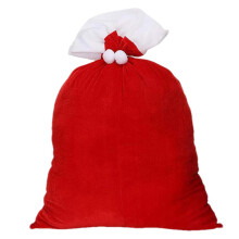 Sacchetti regalo di Natale Sacchetti rossi per dolcetti Snack Giocattoli Sacchetto portaoggetti per festività Festival Camino Festa Soggiorno Scuola