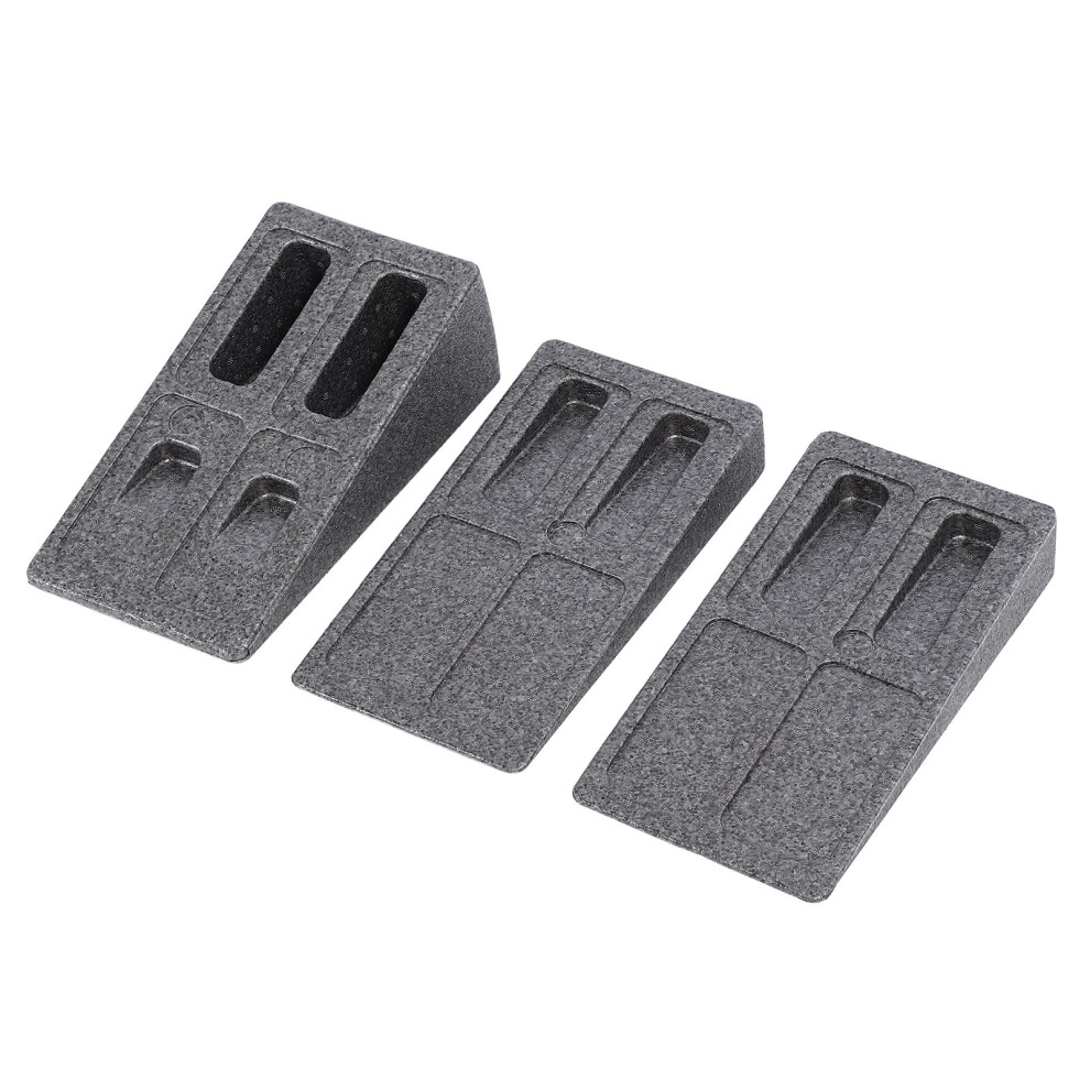 Grey Adjustable Calf Stretcher Slant Board For Plantar Fasciitis,