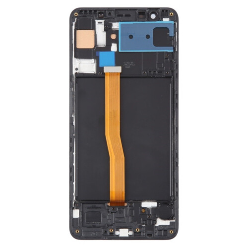 Οθόνη Samsung TFT LCD για Galaxy A7 (2018) / Πλήρης διάταξη ψηφιοποίησης SM-A750F με πλαίσιο (Μαύρο) 2