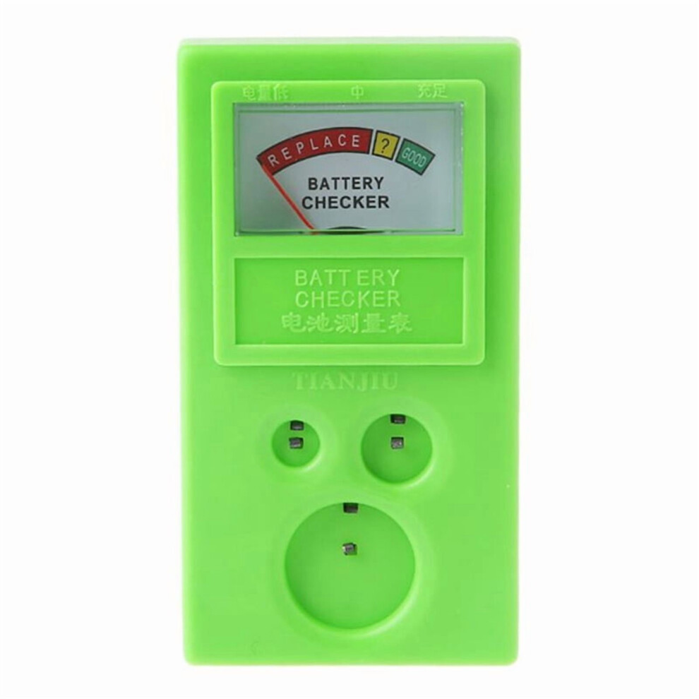 1.55V 3V Button Battery Tester Lr44 Cr2032 Cr2025 Watch Battery Checker Portable Button Cell Coin Battery Power Tester Green 9329345233616