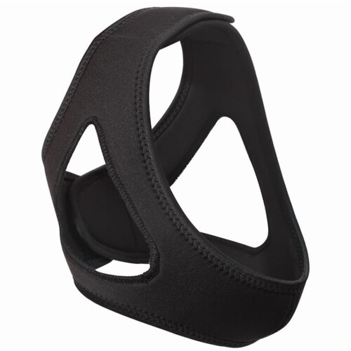 Anti-Snore Chin Strap for Sleep – Black, One Size