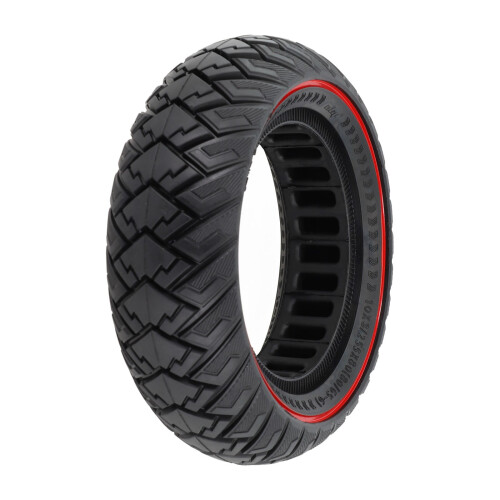 Pneu sólido 80/65-6 de 10 polegadas (10x3.0) para patinete elétrico (10x255x80) 1