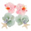 Spinki do włosów Orchidea dla kobiet Ocean Design4Pack 1