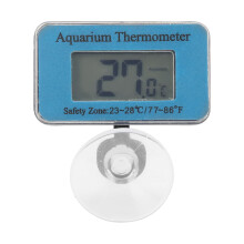 Fish Tank Temperature Gauge, Accurate Wireless Waterproof Aquarium Thermometer With Suction Cup For Water Tanks