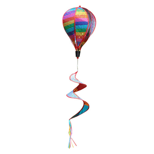 Regnbue-vindpose med varmluftballoner6 paneler
