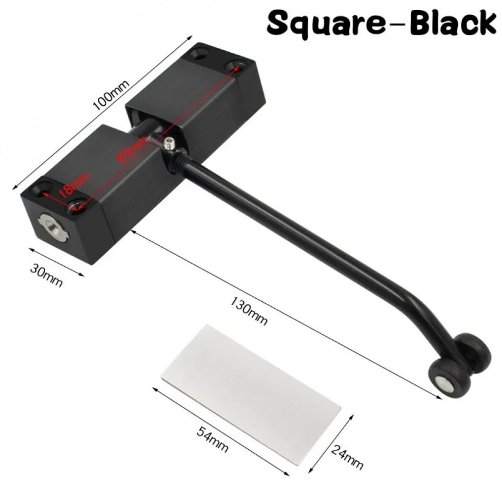Spring Buffer Automatic Door Closer Adjustable Speed Door Closer Mute Soft Closing Door Convert Hinged Doors To Self-Closing 9555307555223