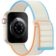 Sportloop för Apple Watch38mm–42mm Nylonarmband Ljus