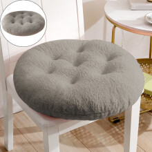 Coussin de sol rond, en velours côtelé capitonné, 40 cm, multicolore, pour salon/tatami, 1 pièce