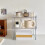 Clear Acrylic Office Storage Box, Adjustable Shelf Organizer, Modern Minimalist Desk Clutter Solution – Compatible with TOPLIU 1