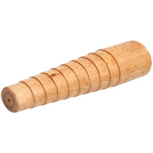 Medidor de pulseras de madera, herramienta de medición con mandril ajustable para la fabricación y reparación de joyas caseras – Compatible con