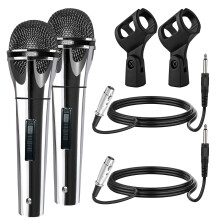 5-Core Dynamic Vocal Mic with On/Off Switch & XLR Cable – Cardioid, Compatible with PM 817 CH