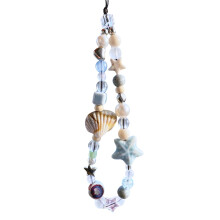 Lanière de poignet en perles pour appareil photo numérique, porte-clés mignon pour téléphone, chaînette pour sac ou téléphone.