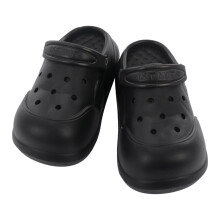 Damskie oddychające chodaki, lekkie kapcie do użytku wewnątrz i na zewnątrz, kompatybilne z Z01Black, rozmiar 6,5