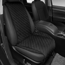 Lot de 2 housses de siège auto universelles kaki avec poches de rangement, housses intérieures rembourrées pour voitures, SUV, camions,