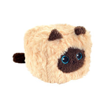 Cuscino a forma di gatto in peluche – disponibile nelle varianti siamese, coniglio, nero e ragdoll, morbido compagno di coccole e decorazione per
