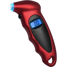 Ψηφιακός μετρητής πίεσης ελαστικών 0-150PSI, ακρίβεια 0,1PSI, οθόνη LCD με οπίσθιο
