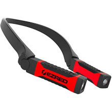 Lampe de cou mains libres YANTONG NK10, rouge et noire, 1 unité