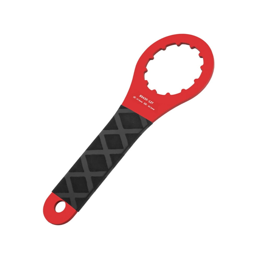 Aluminum Alloy Bicycles Crankset Wrench Tool With Rubber Grip Cycling Repair Maintenance Bicycles Bottom Bracket Wrench 9402001159120