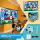 Set da gioco di calcio per bambini – Porta da lancio per interni ed esterni con 1
