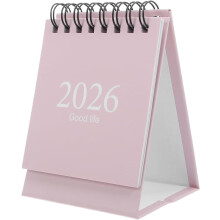 Mini calendar de birou 2026–2027, cu rabat și autocolante