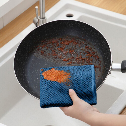 Microfiber Cleaning Cloths Thick Reusable 2-Pack 11.8x11.8 2