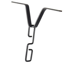 Heavy Duty V Shape Rain Chain Connector Clip for Gutter Downspouts Corrosions Resistant Outdoor Rain Drainage Solution