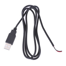 Predlžovací kábel USB na nabíjanie 22AWG 2-pinový holý vodič