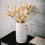 White Ceramic Pitcher Vase Modern Farmhouse Decor 2