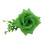 St. Patrick's Day headband green flower 1 piece 1