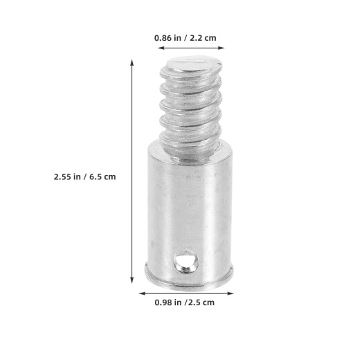 6Pcs Threaded Broom Handle Tip Replacement for Home and Commercial Cleaning Tools 1
