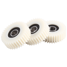 3 stuks 36 tanden 38 mm nylon tandwielen met kogellagers voor elektrische fietsmotor