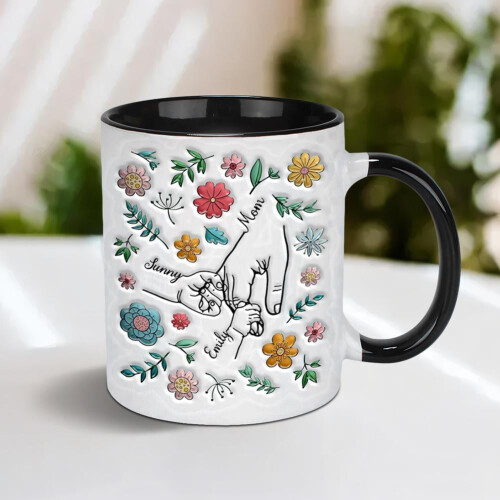 Personalized 3D Mom coffee cup Ceramic mug U5P1 Z9Z2 2