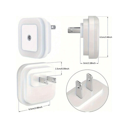 Τα φώτα νυκτός Smart4pcs συνδέονται με αισθητήρα λυκόφωτος-αυγής, ανάβουν και σβήνουν 2