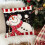 Housse de coussin imprimée de Noël 45x45cm améliorée, collection U 3