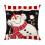 Housse de coussin imprimée de Noël 45x45cm améliorée, collection U 5