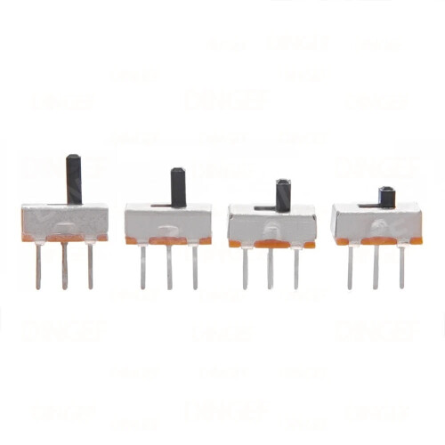 SS12D00 Vippebryter SPDT 2 posisjoner 3-pinners PCB 2