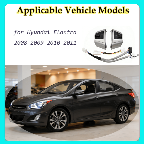 Αντικατάσταση διακόπτη τιμονιού για Hyundai Elantra2008-2011Διακόπτης ελέγχου ταχύτητας, 1