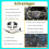 Αντικατάσταση διακόπτη τιμονιού για Hyundai Elantra2008-2011Διακόπτης ελέγχου ταχύτητας, 4