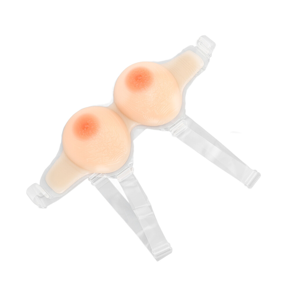 Strap On Silicone Bust Form S Cup Liquid Gel for Mastectomy & Transgender