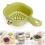 Kitchen Draining Basket Dual-Layer with Handle 2