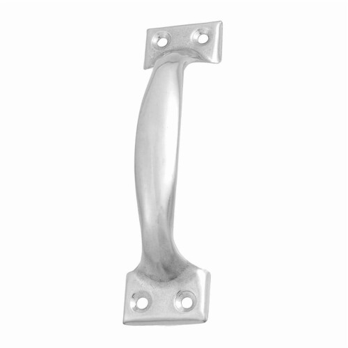 Silver Tone Arched Cabinet Door Pull Handles 2