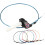 Quick Response Throttle Cable Systems Throttle Handle Grips 1/4 Turn Twist Throttles with 1200mm Cable 4