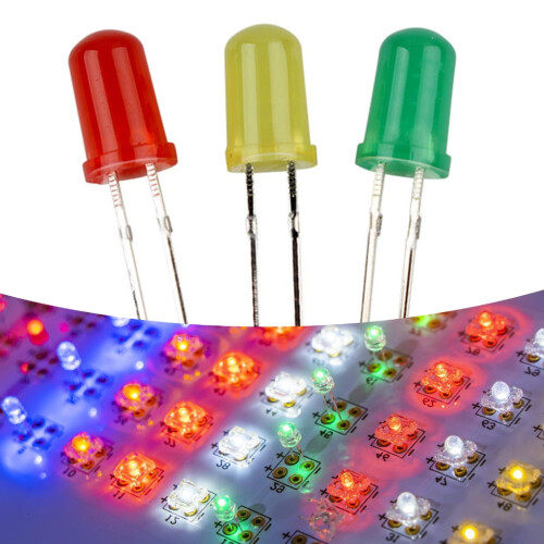 20 de bucăți bec LED cu diode emițătoare pentru componente electronice de proiect științific 1