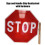 Σήμα Stop/Stop χειρός 18 ιντσών. Κουπί διπλής όψης, μηχανικού τύπου με λαβή 12 ιντσών 2