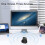 T16 Slim Wireless Bluetooth 5.1 Mouse Nero 180mAh 7