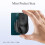 T16 Slim Wireless Bluetooth 5.1 Mouse Nero 180mAh 11