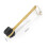 Double Sided Silicone & Bamboo Bath Brush 12.8in Long Handle 2