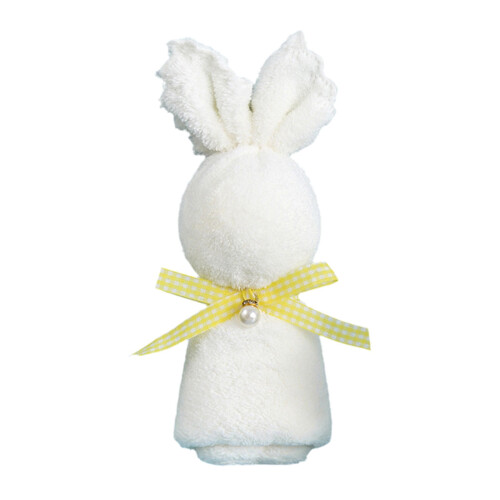 Serviette en forme de lapin, polaire polyester, 1 pièce 1