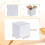 Verzenddozen 6x6x6 inch, wit, gegolfd, set van 40 2